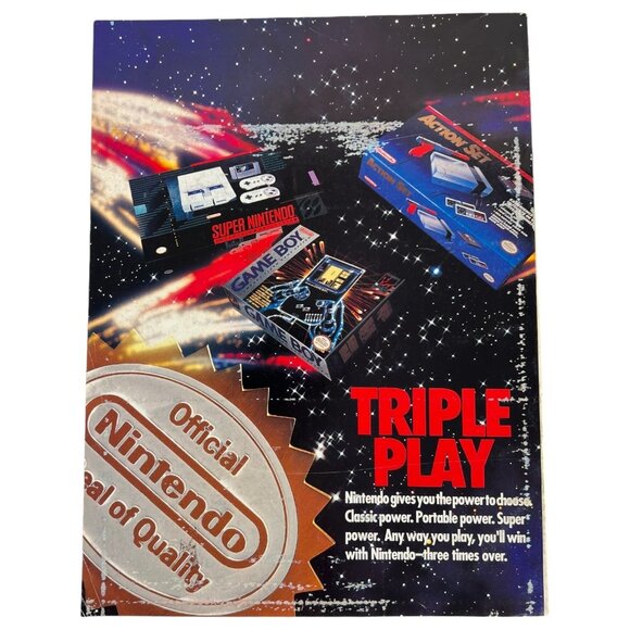 Nintendo Power Magazine Vol 44 January 1993 Magical Quest With Poster Inserts - Picture 3 of 10